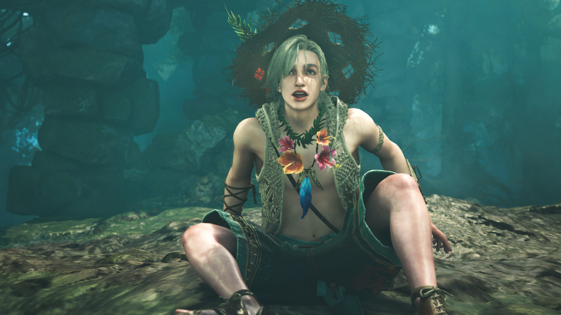 Monster Hunter Wilds - Erik Outfit: Summer Hat Screenshot 1