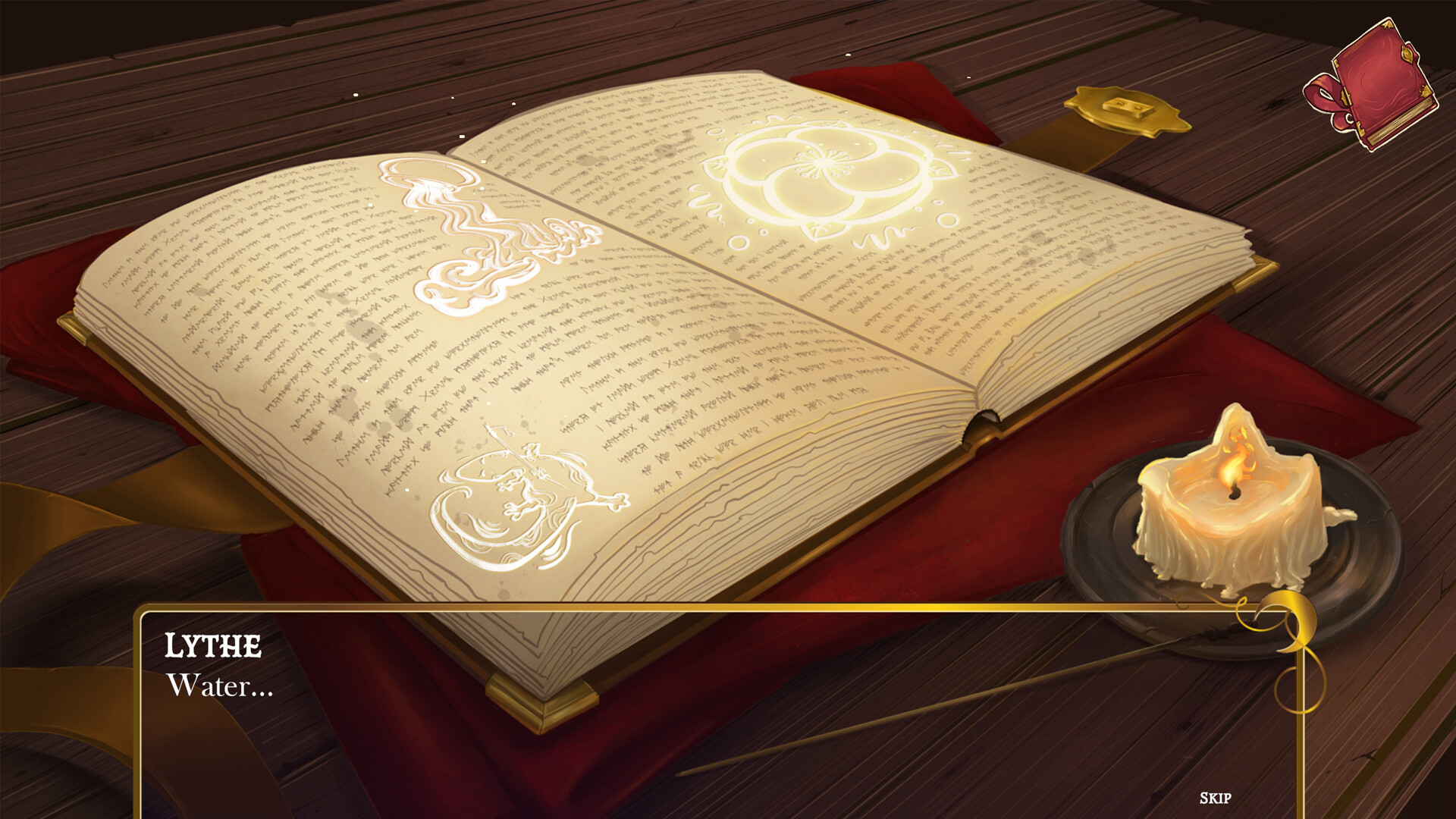 Lythe The Forgetful Witch: A Visual Novel Screenshot 0