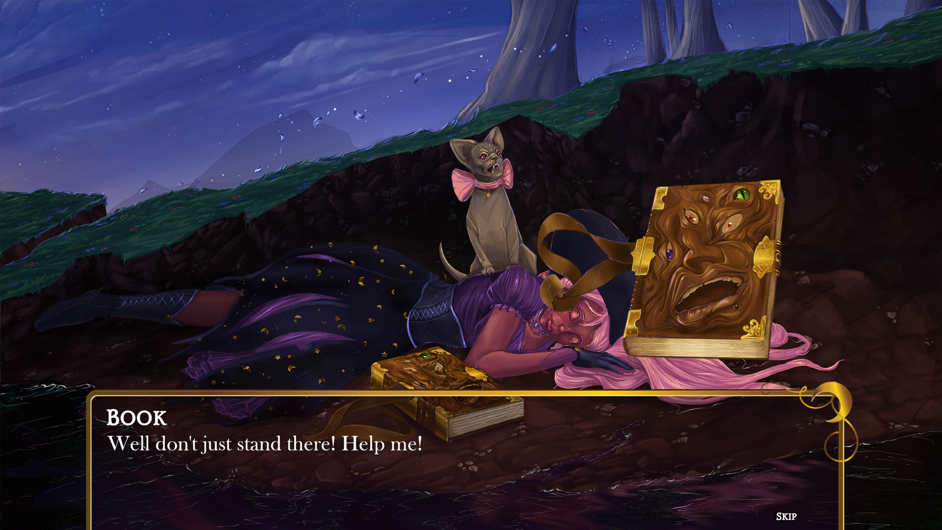 Lythe The Forgetful Witch: A Visual Novel Screenshot 2
