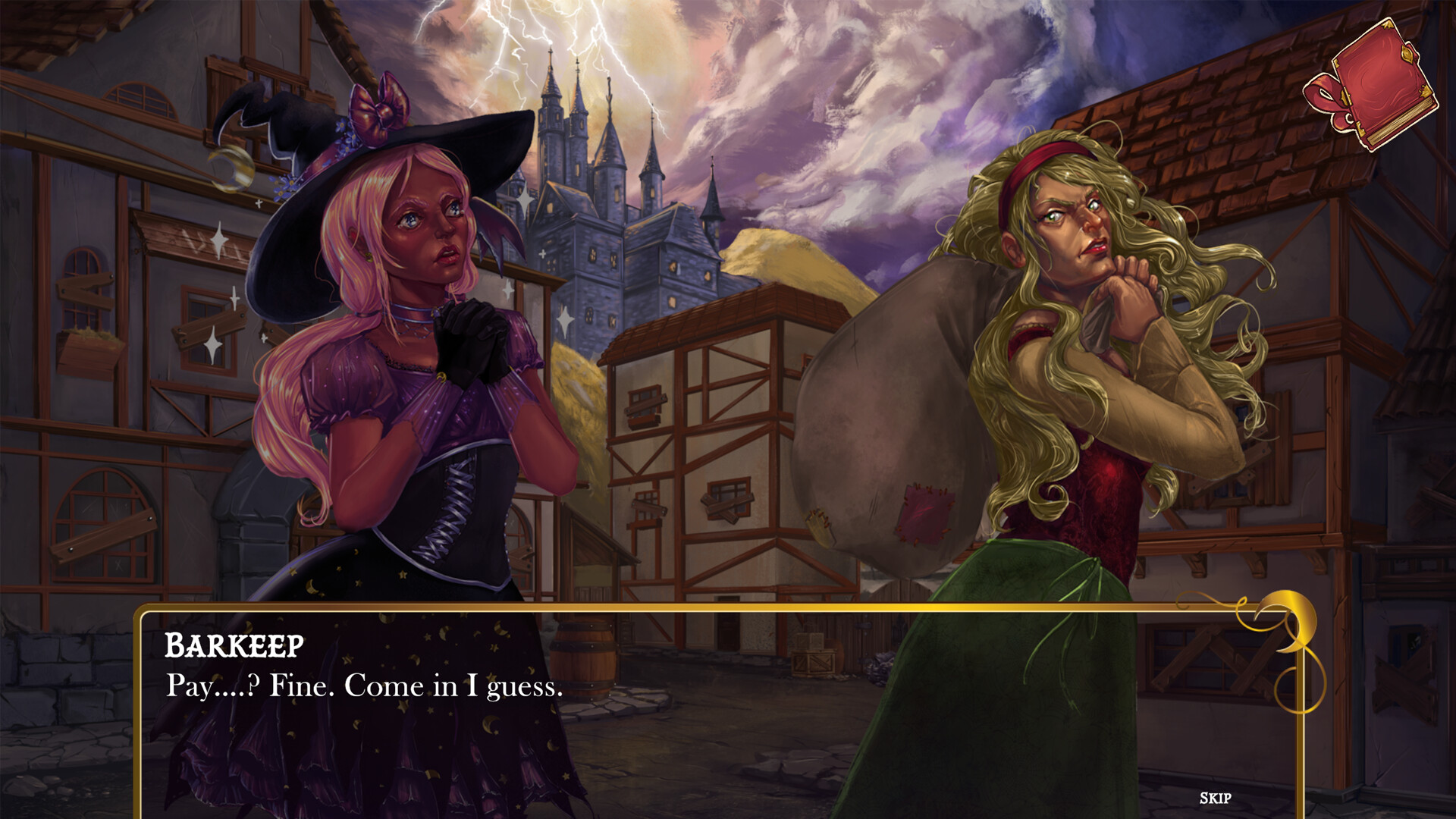 Lythe The Forgetful Witch: A Visual Novel Screenshot 3