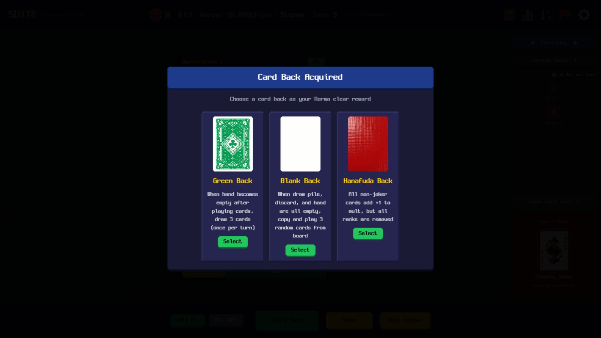 SUITE:The Automated Card Engine Demo Screenshot 3