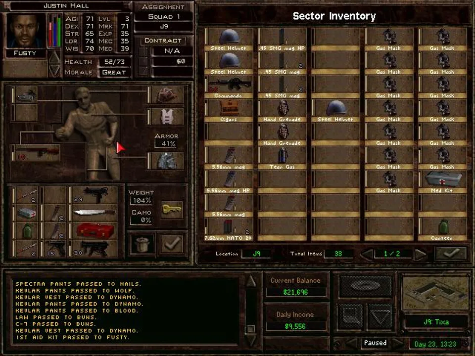Jagged Alliance 2 Gold Screenshot 3
