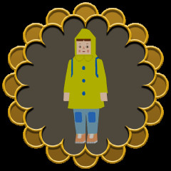 We Also Love Rain Coat Girl icon