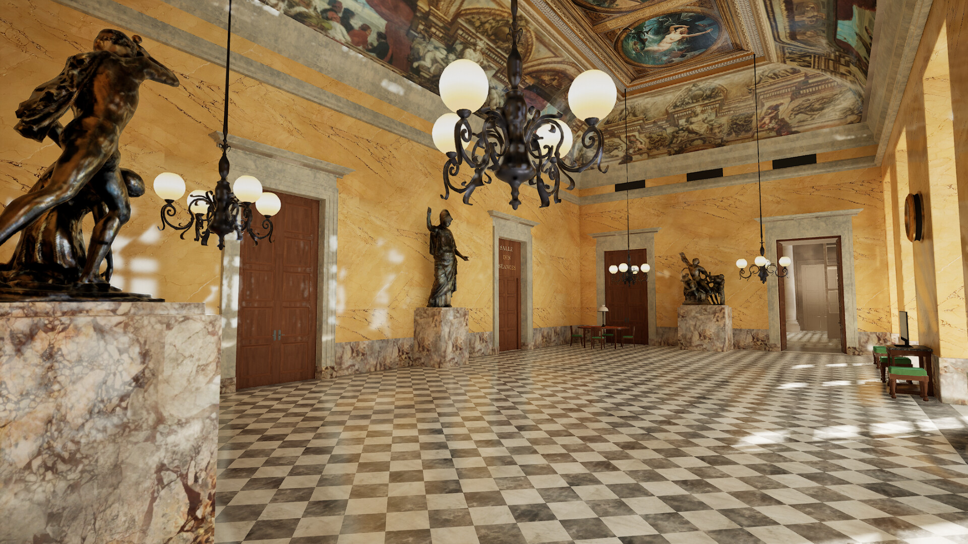 Visite virtuelle de l'Assemblée nationale Screenshot 6