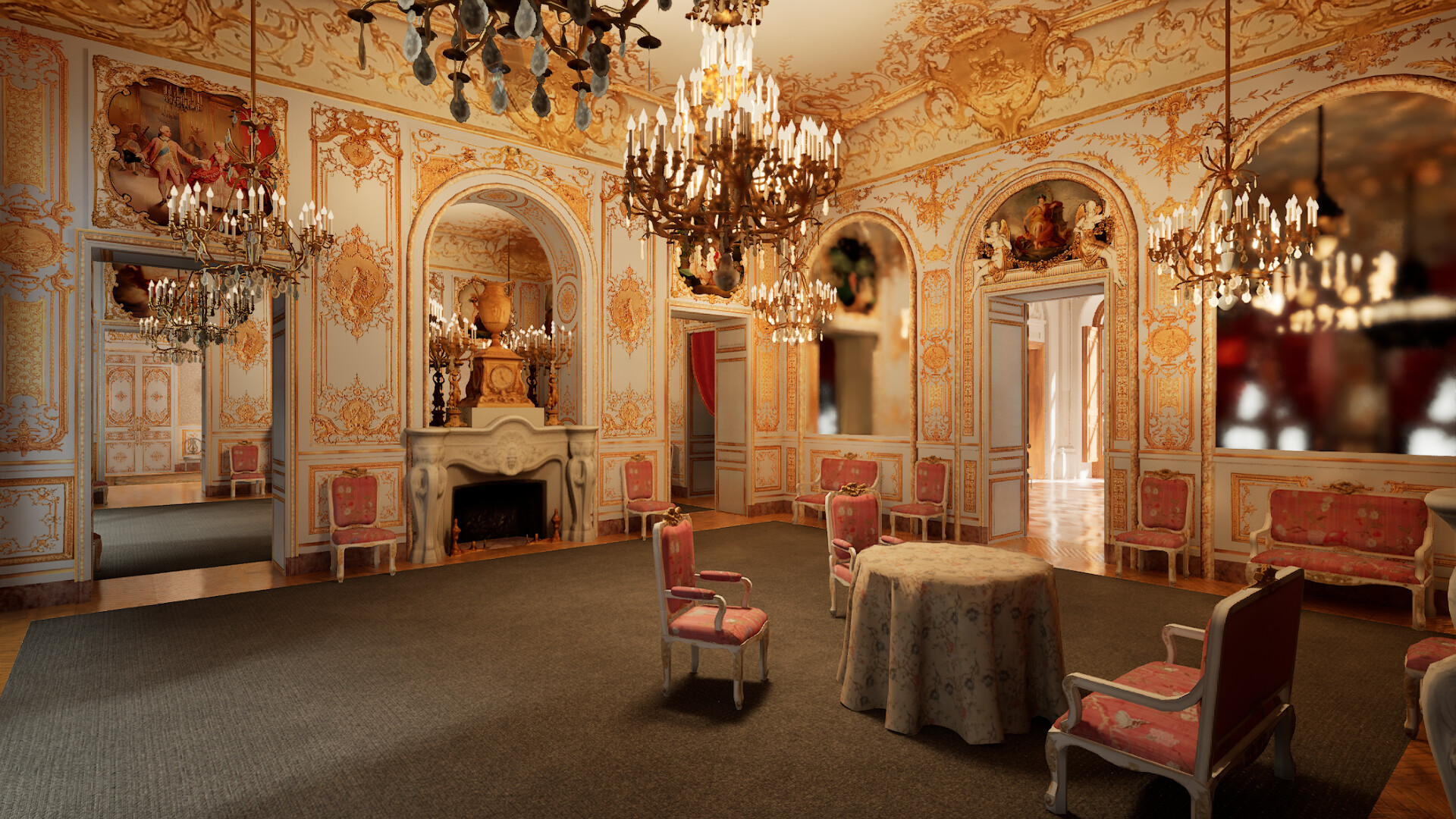 Visite virtuelle de l'Assemblée nationale Screenshot 11