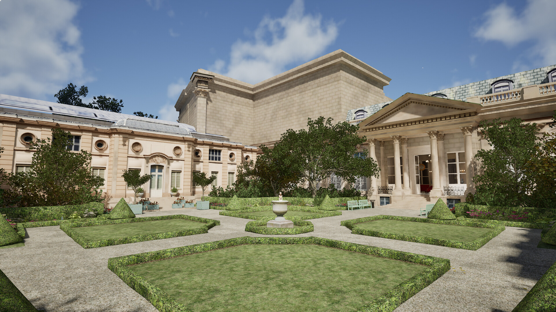 Visite virtuelle de l'Assemblée nationale Screenshot 2