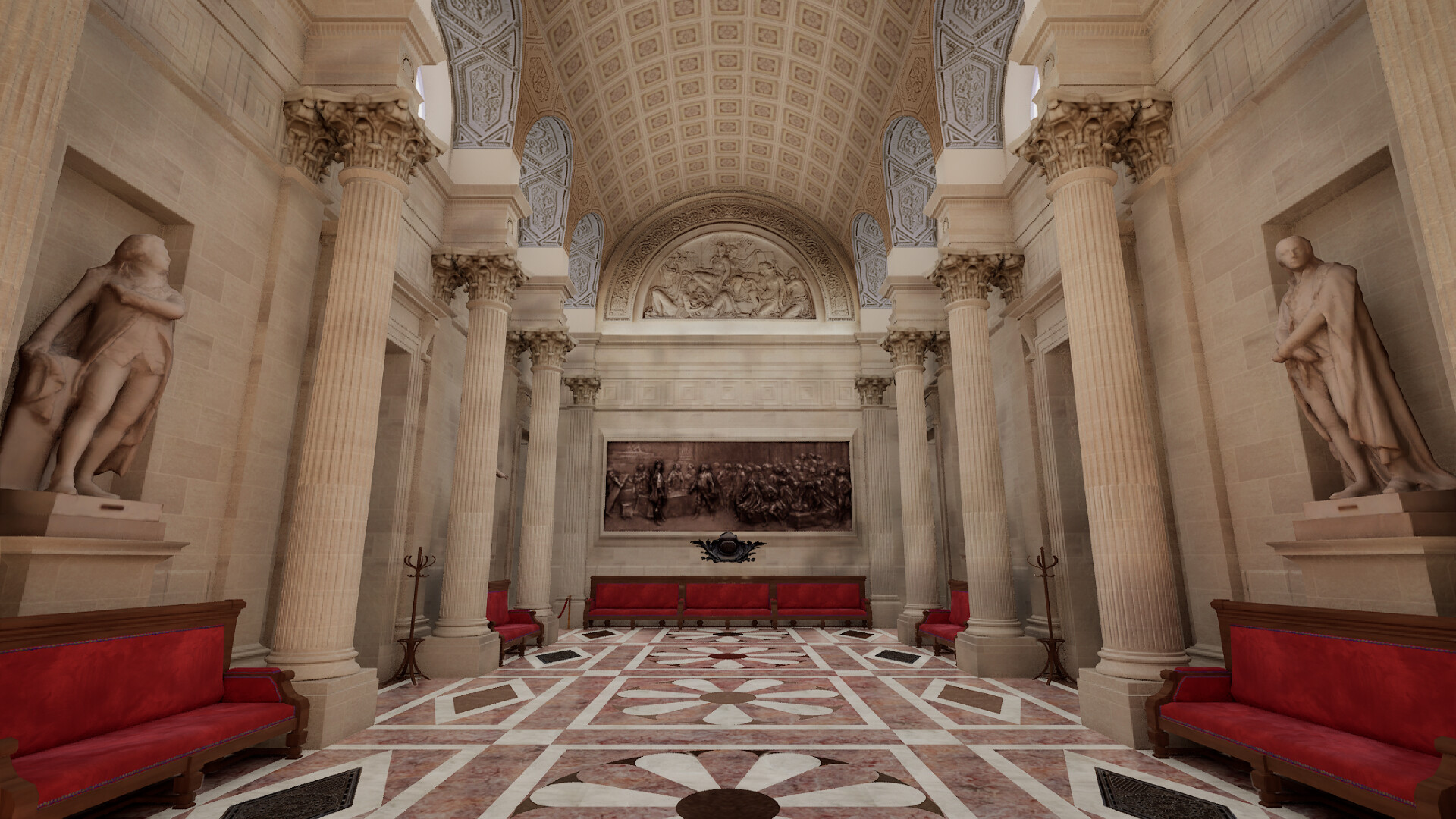 Visite virtuelle de l'Assemblée nationale Screenshot 3