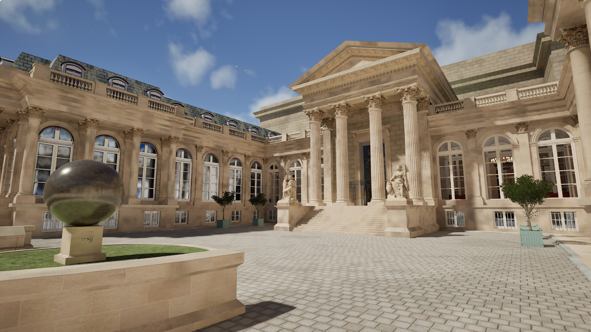 Visite virtuelle de l'Assemblée nationale Screenshot 5