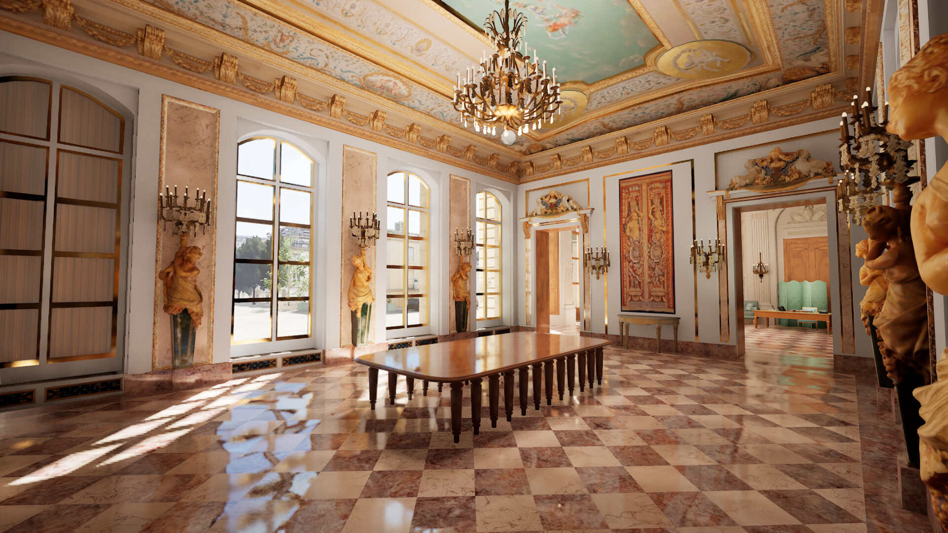 Visite virtuelle de l'Assemblée nationale Screenshot 10