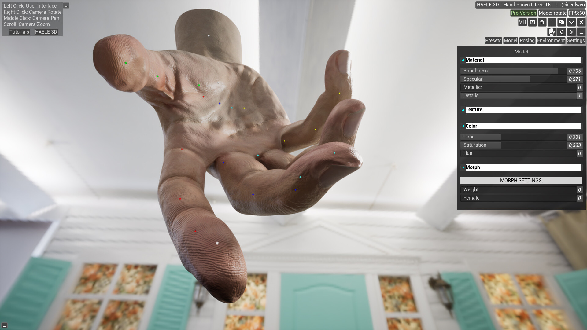 HAELE 3D - Hand Poses Lite - Drawing References Screenshot 3