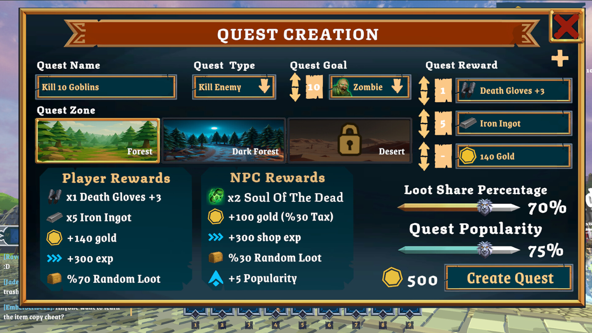 MMORPG NPC Simulator Screenshot 3