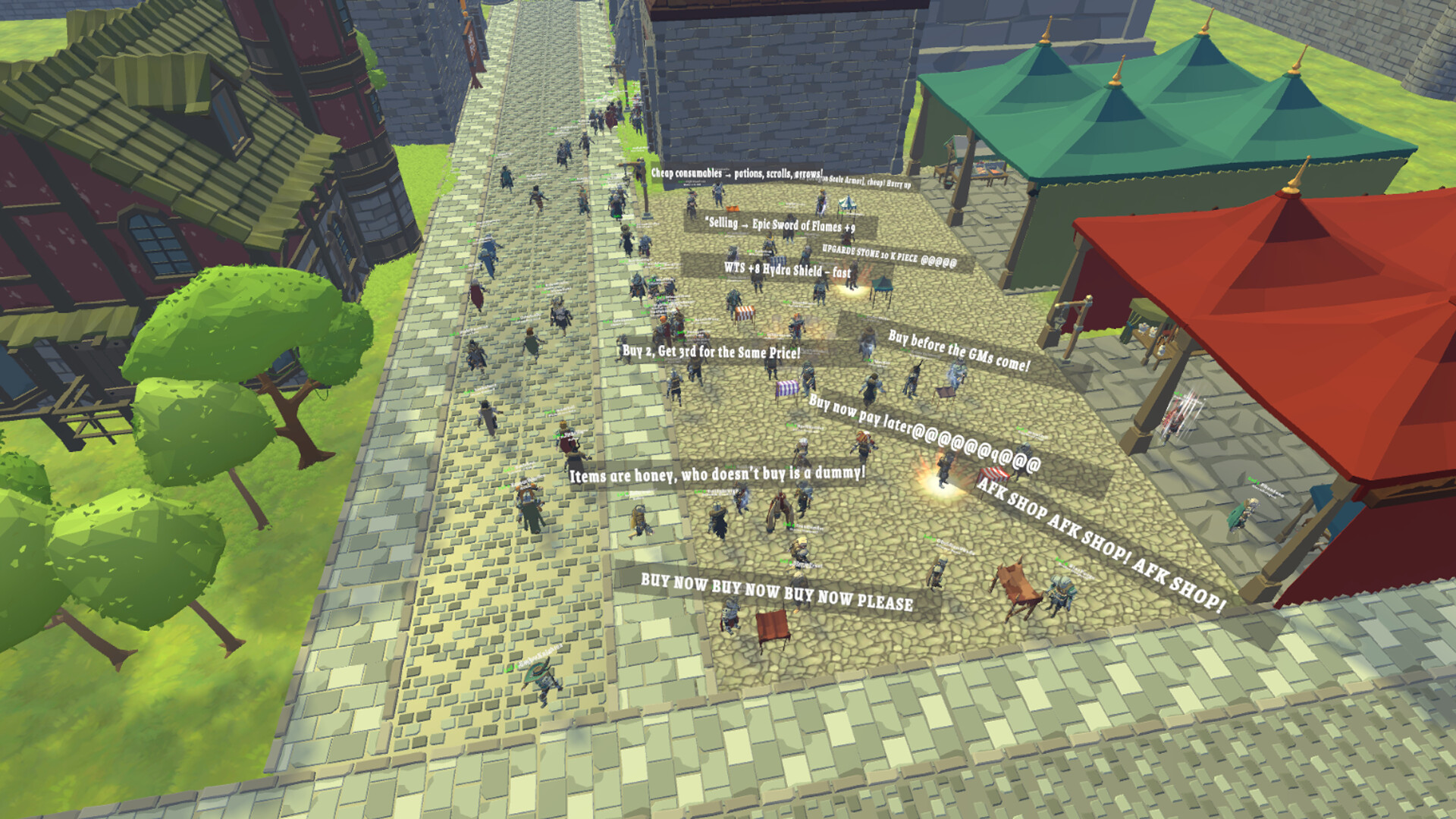 MMORPG NPC Simulator Screenshot 4