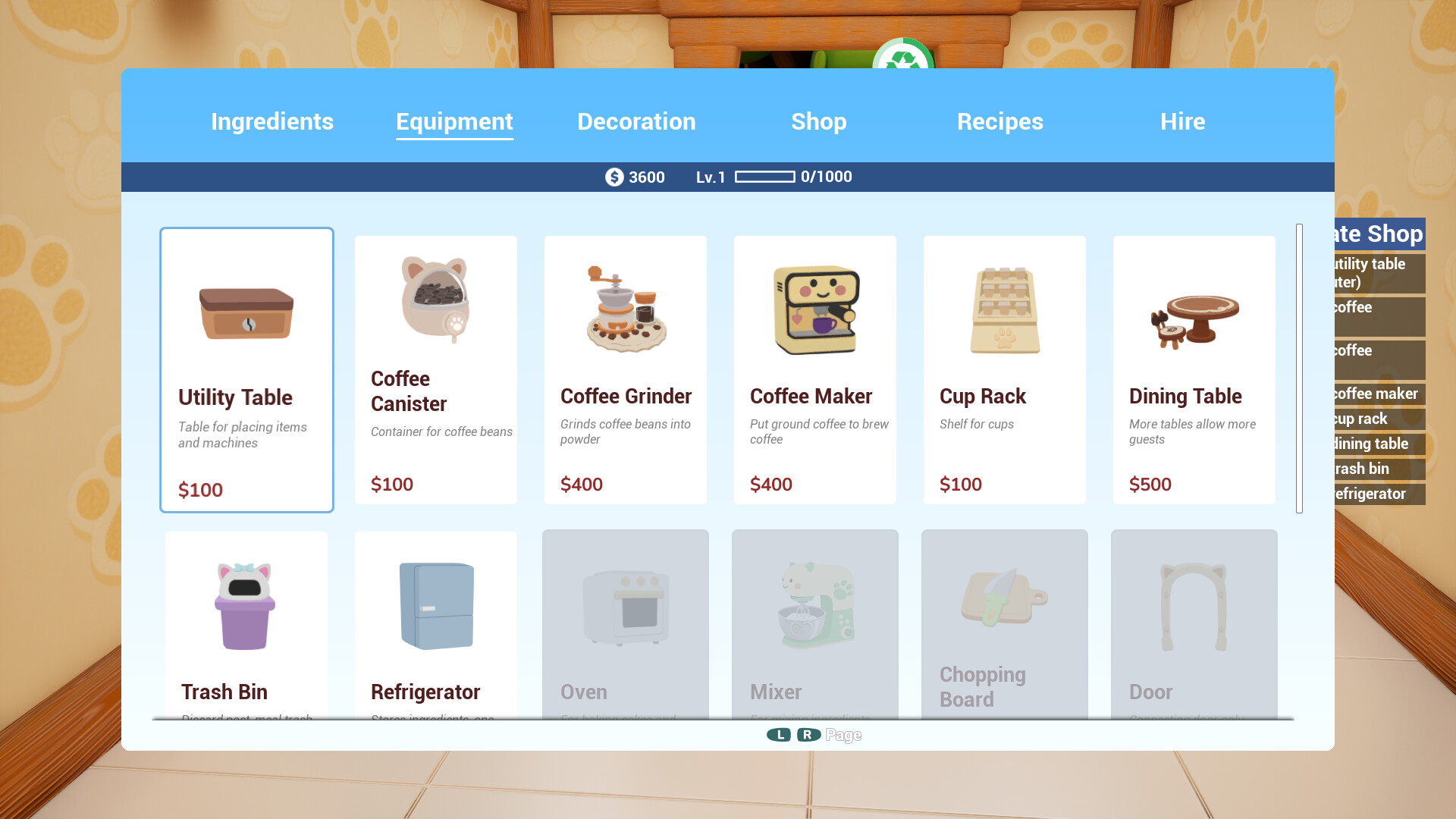 Bean Meets Paw Screenshot 3