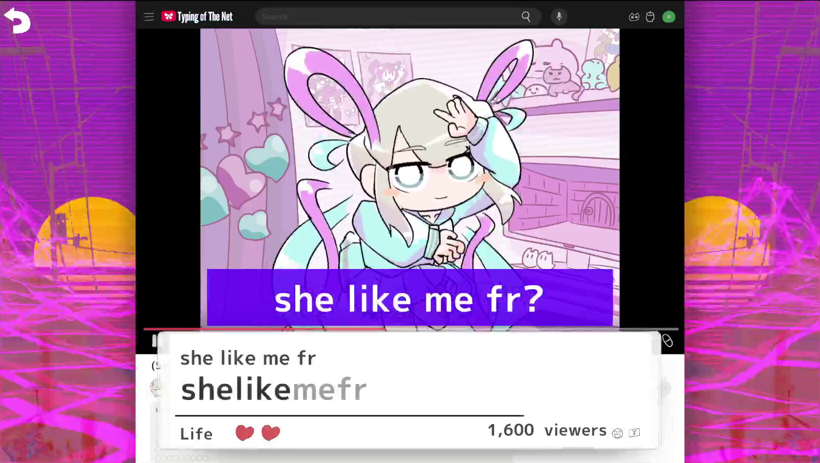 NEEDY STREAMER OVERLOAD: Typing of The Net Screenshot 4