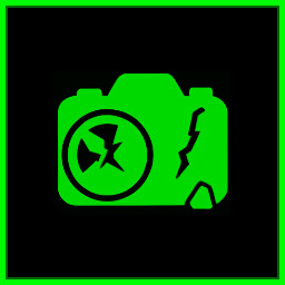 Broken camera icon