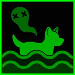 No puppy in pool icon