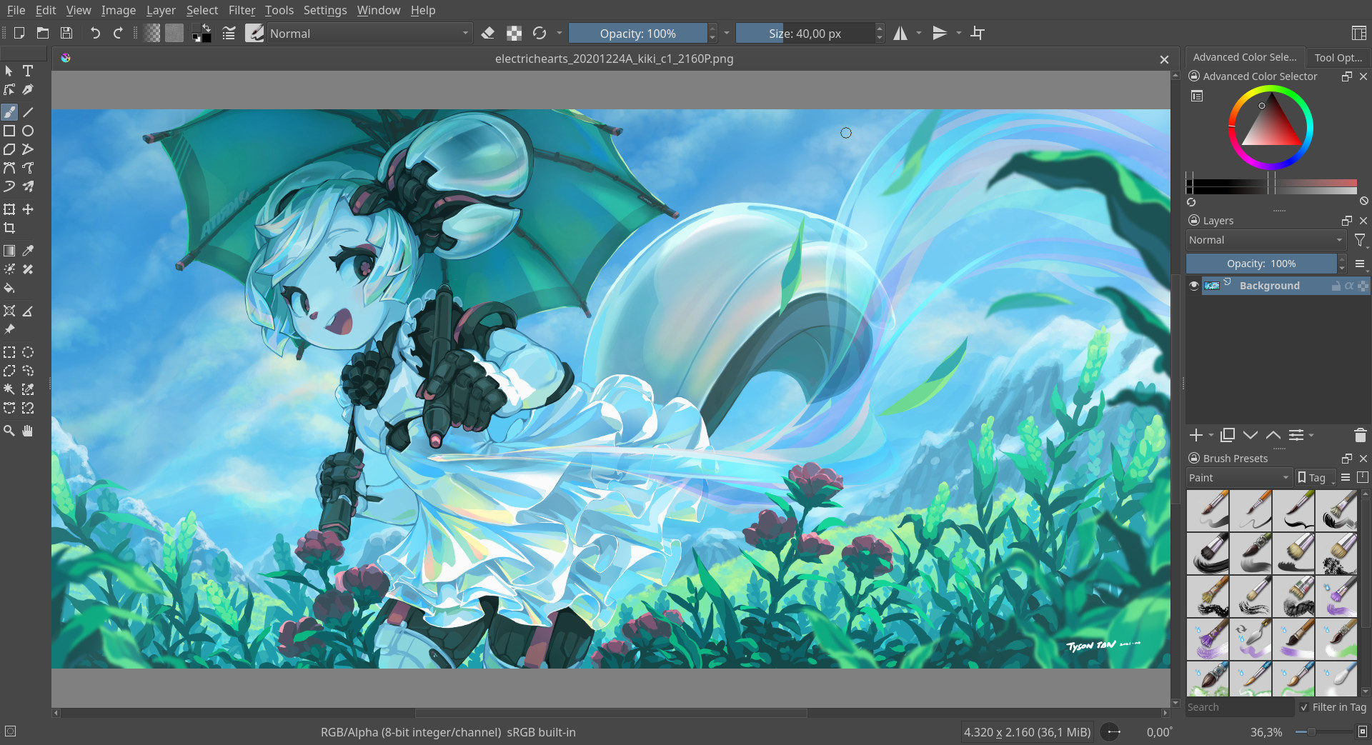 Krita Screenshot 4