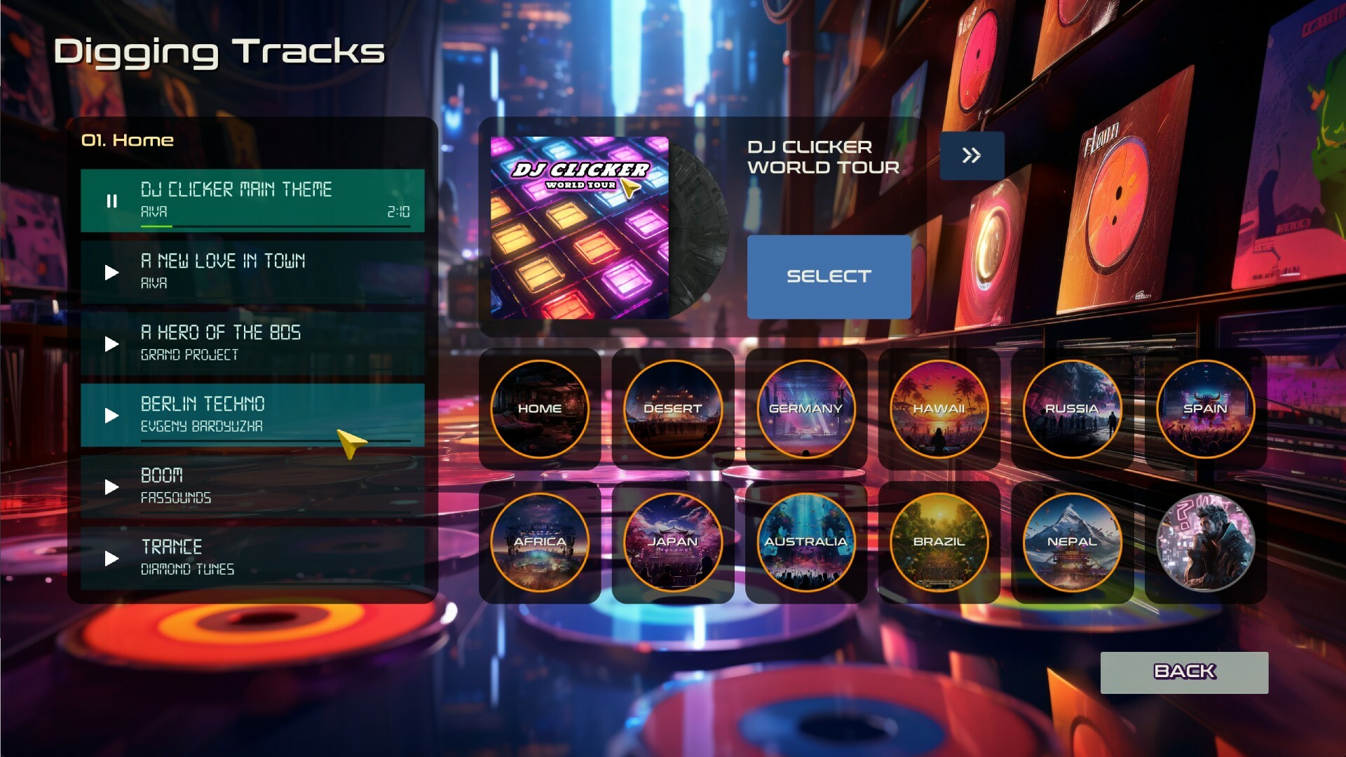 DJ Clicker - World Tour Screenshot 3