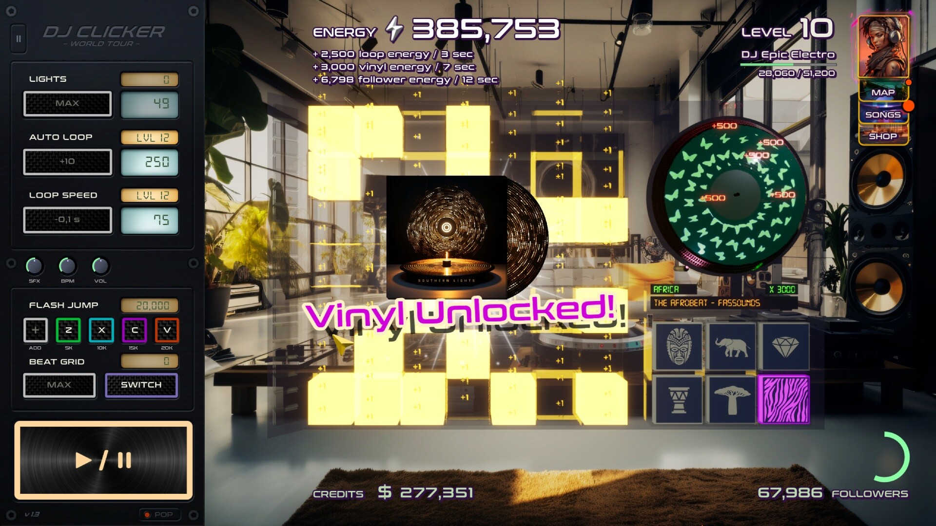 DJ Clicker - World Tour Screenshot 0