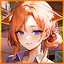 Big blue eyes icon