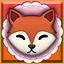 Luxurious fluffy tail icon