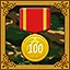 100 wins in a match icon