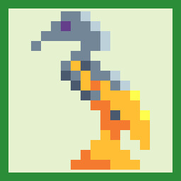 An ominous statuette icon