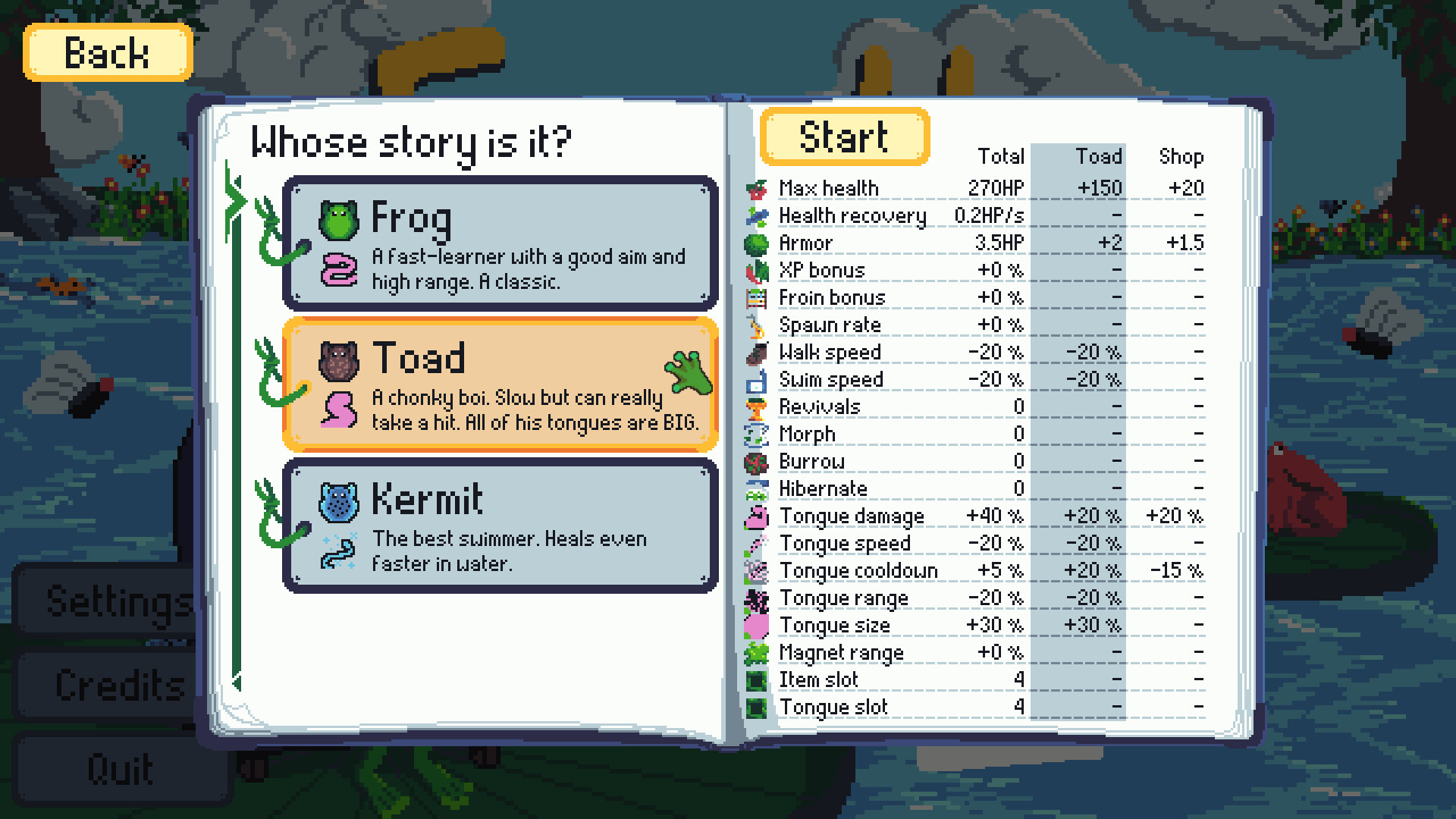 Froguelike Screenshot 1