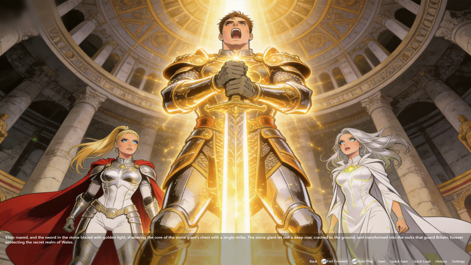 OKeverything：3 werewolf female castle owners & a super black gardener - DLC British Warrior and Female Knight Screenshot 7