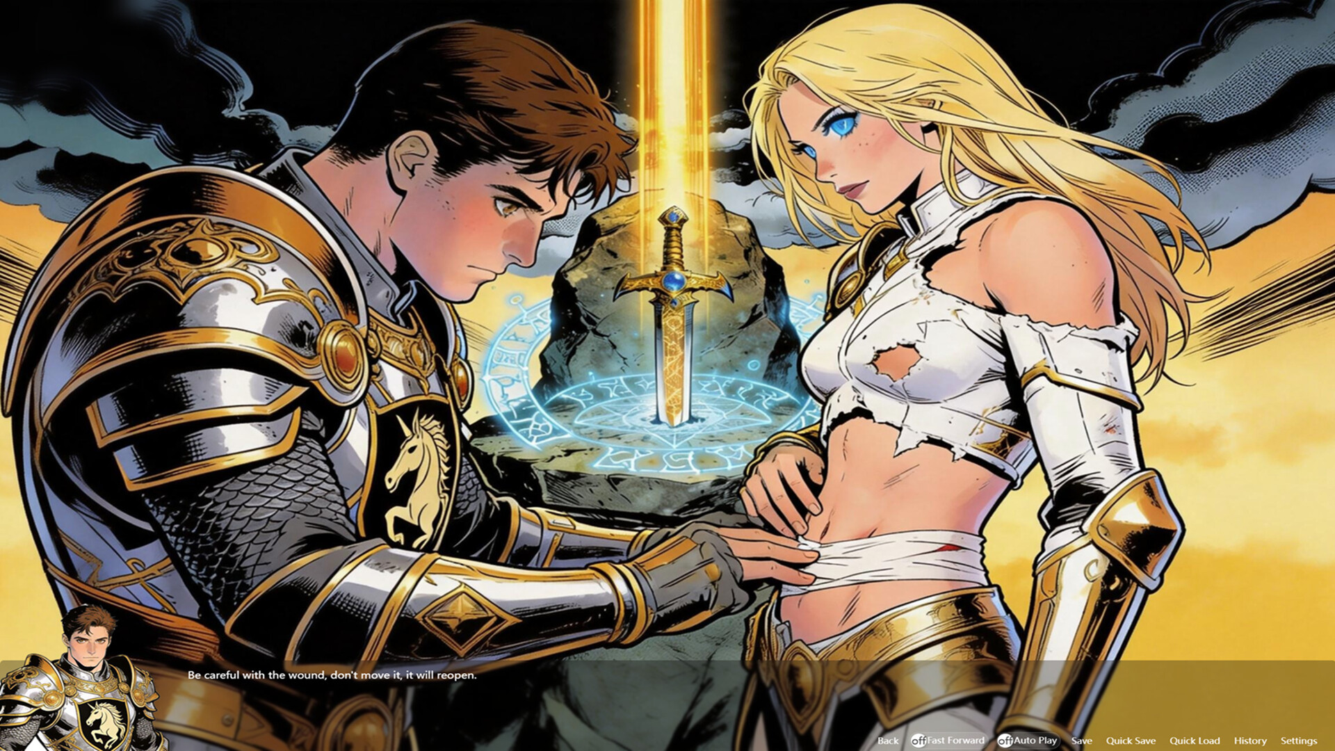 OKeverything：3 werewolf female castle owners & a super black gardener - DLC British Warrior and Female Knight Screenshot 2