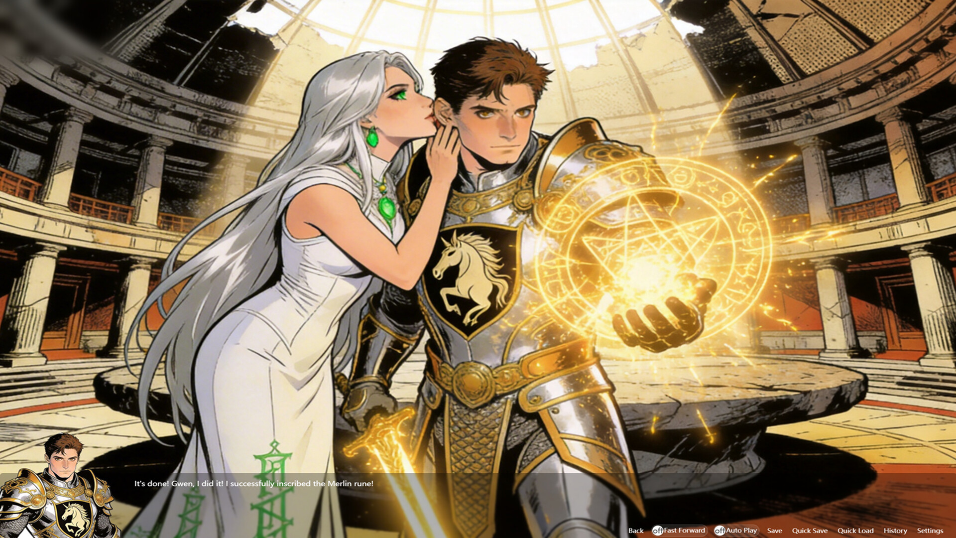 OKeverything：3 werewolf female castle owners & a super black gardener - DLC British Warrior and Female Knight Screenshot 1