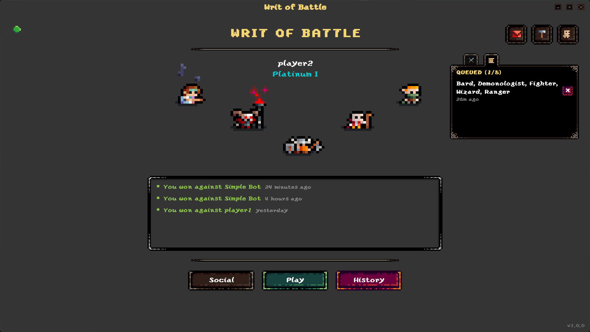 Writ of Battle Screenshot 0