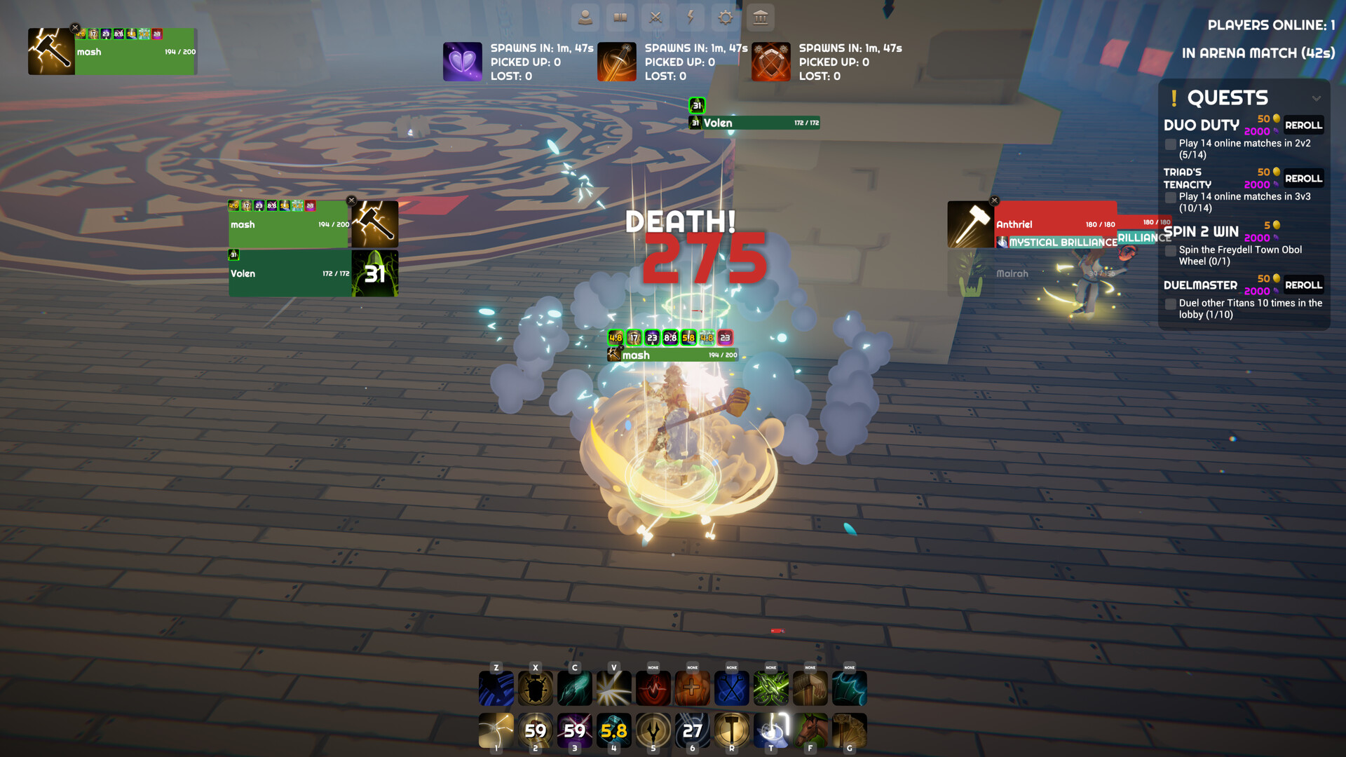 Ring of Titans Screenshot 1