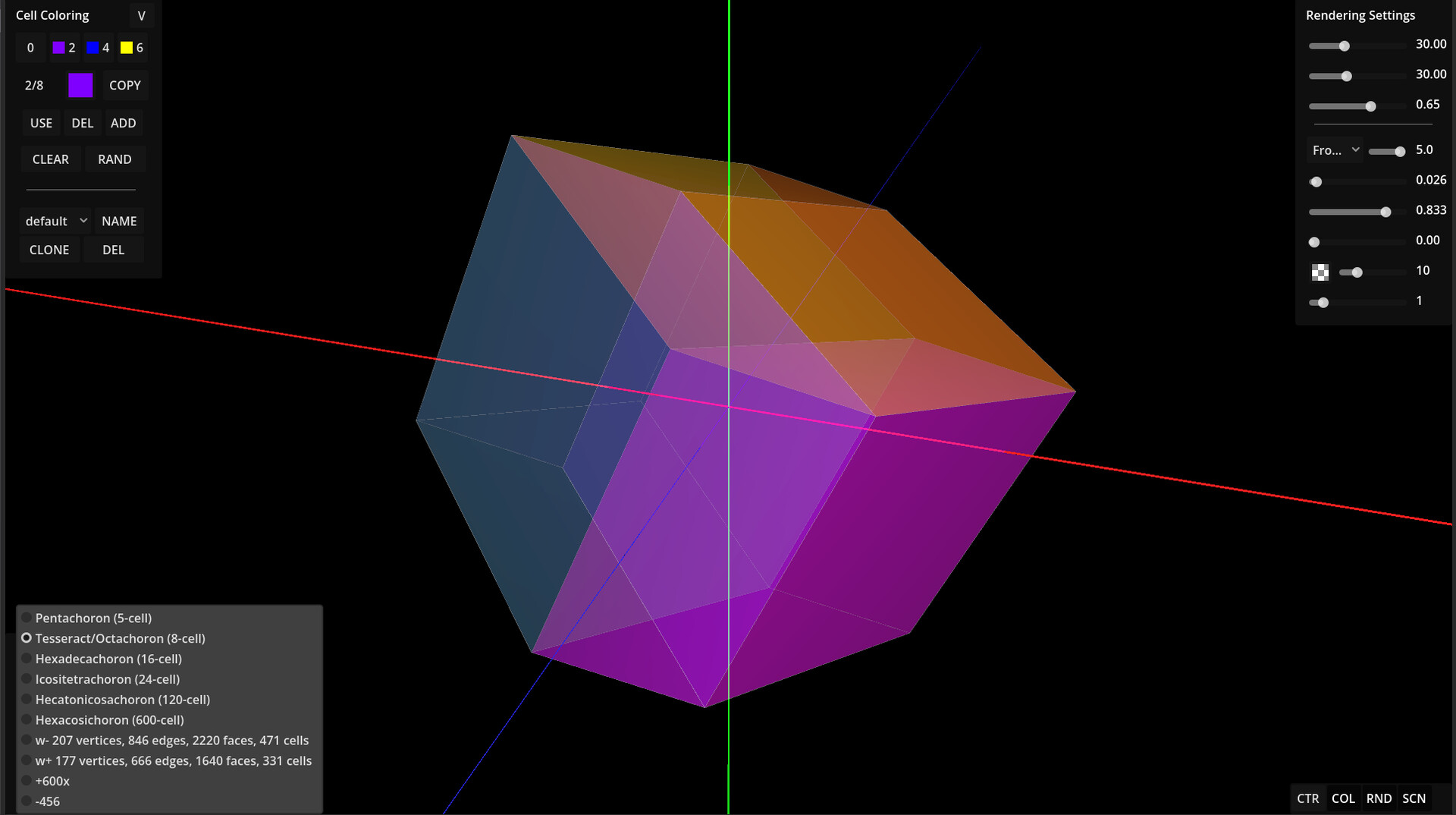 Polychoron Explorer Screenshot 2