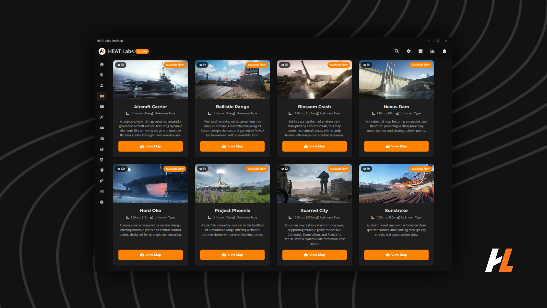 HEAT Labs Screenshot 2