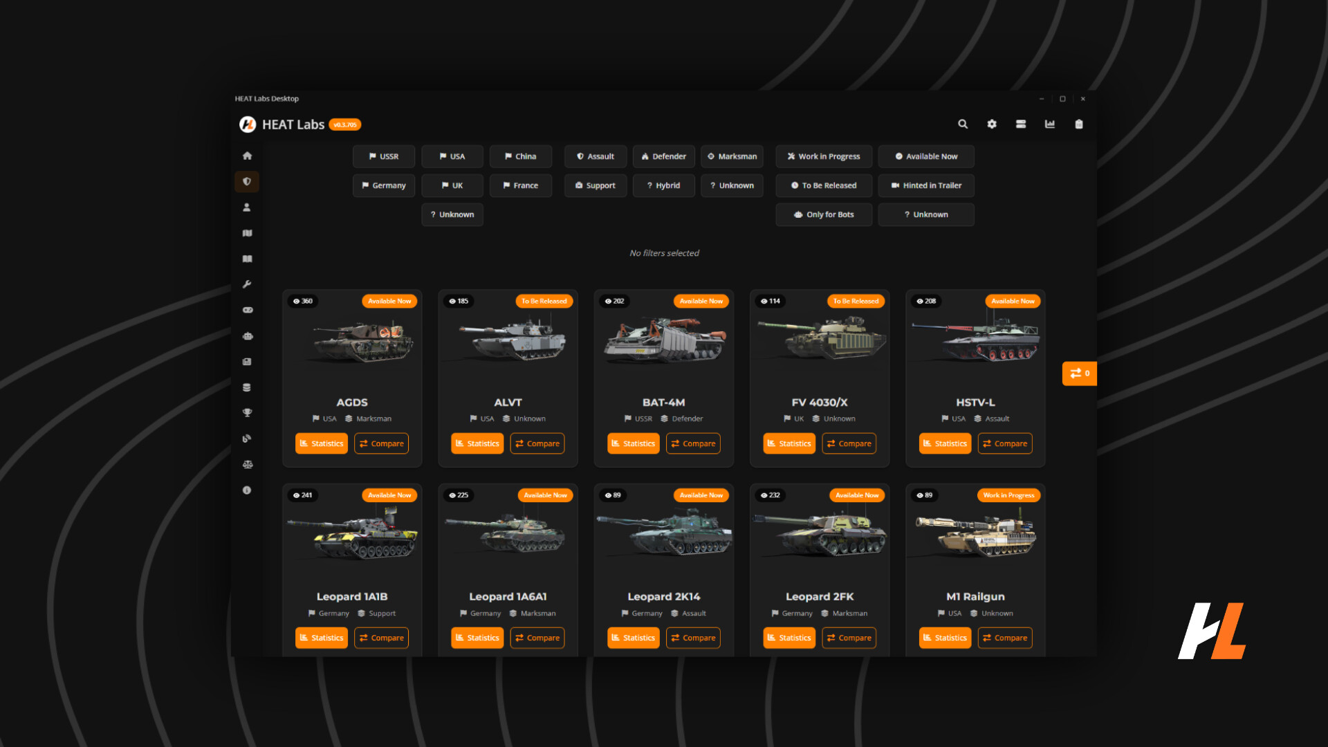 HEAT Labs Screenshot 1