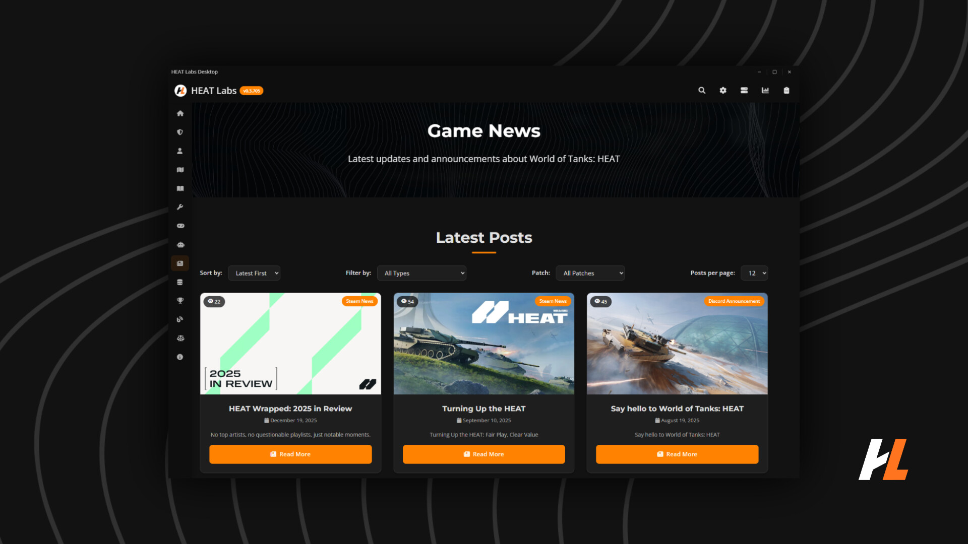 HEAT Labs Screenshot 4