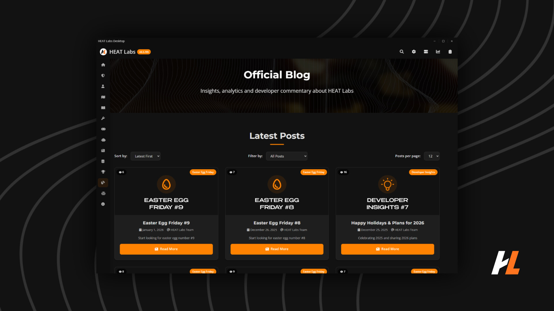 HEAT Labs Screenshot 3