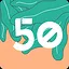 Finished 50 levels icon