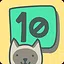Finished 10 levels icon