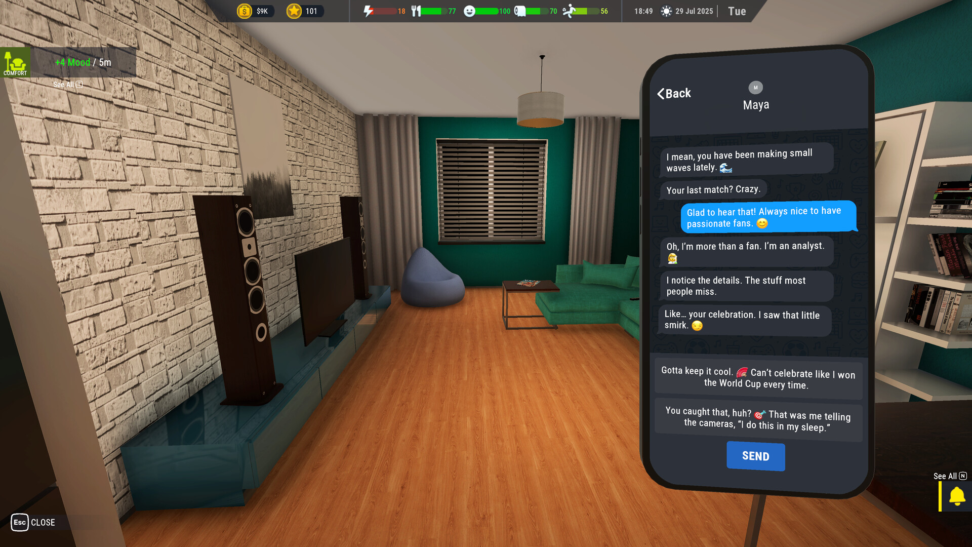 Football Life Simulator Screenshot 8