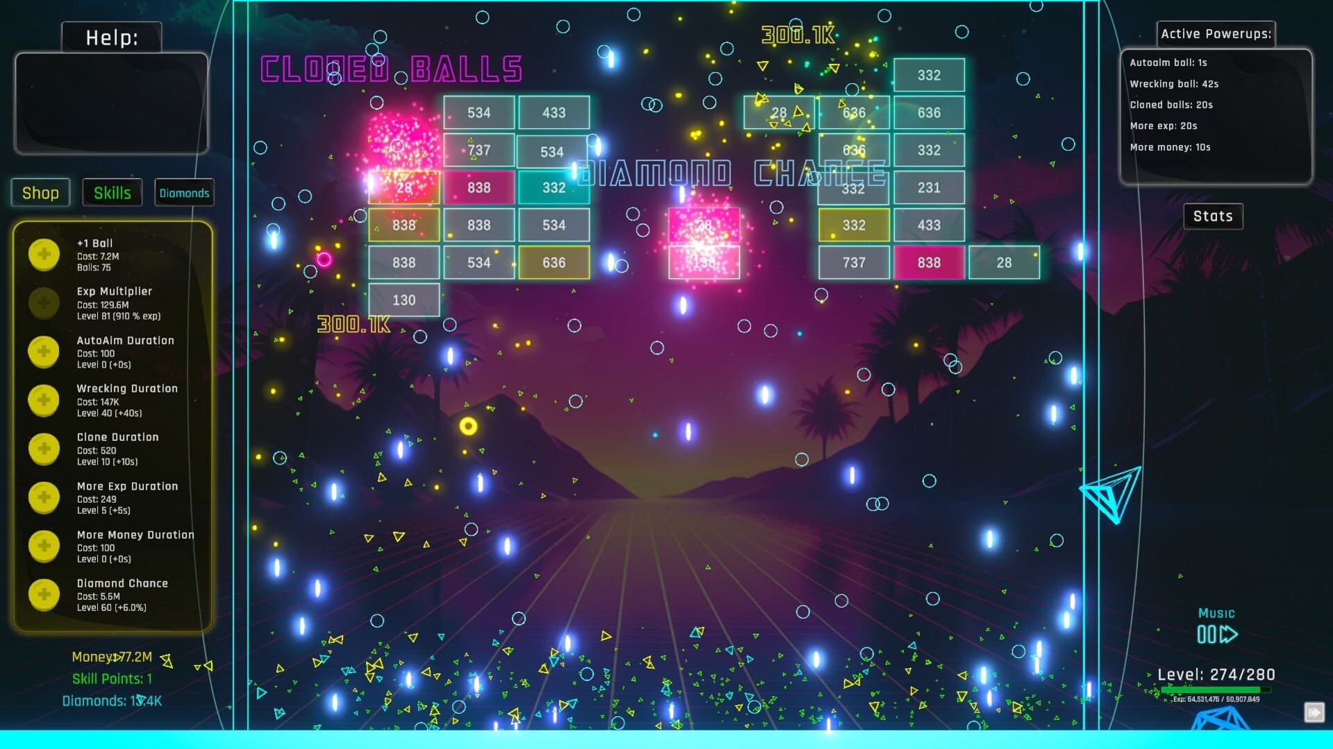 Idle Breakanoid Screenshot 0