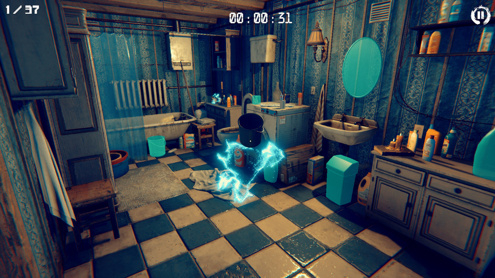 3D PUZZLE - Vintage House Screenshot 2