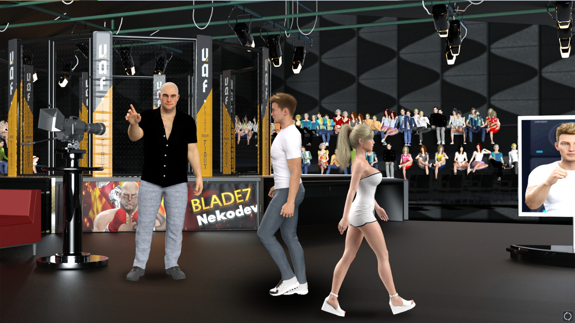 MMA Life Simulator Screenshot 2