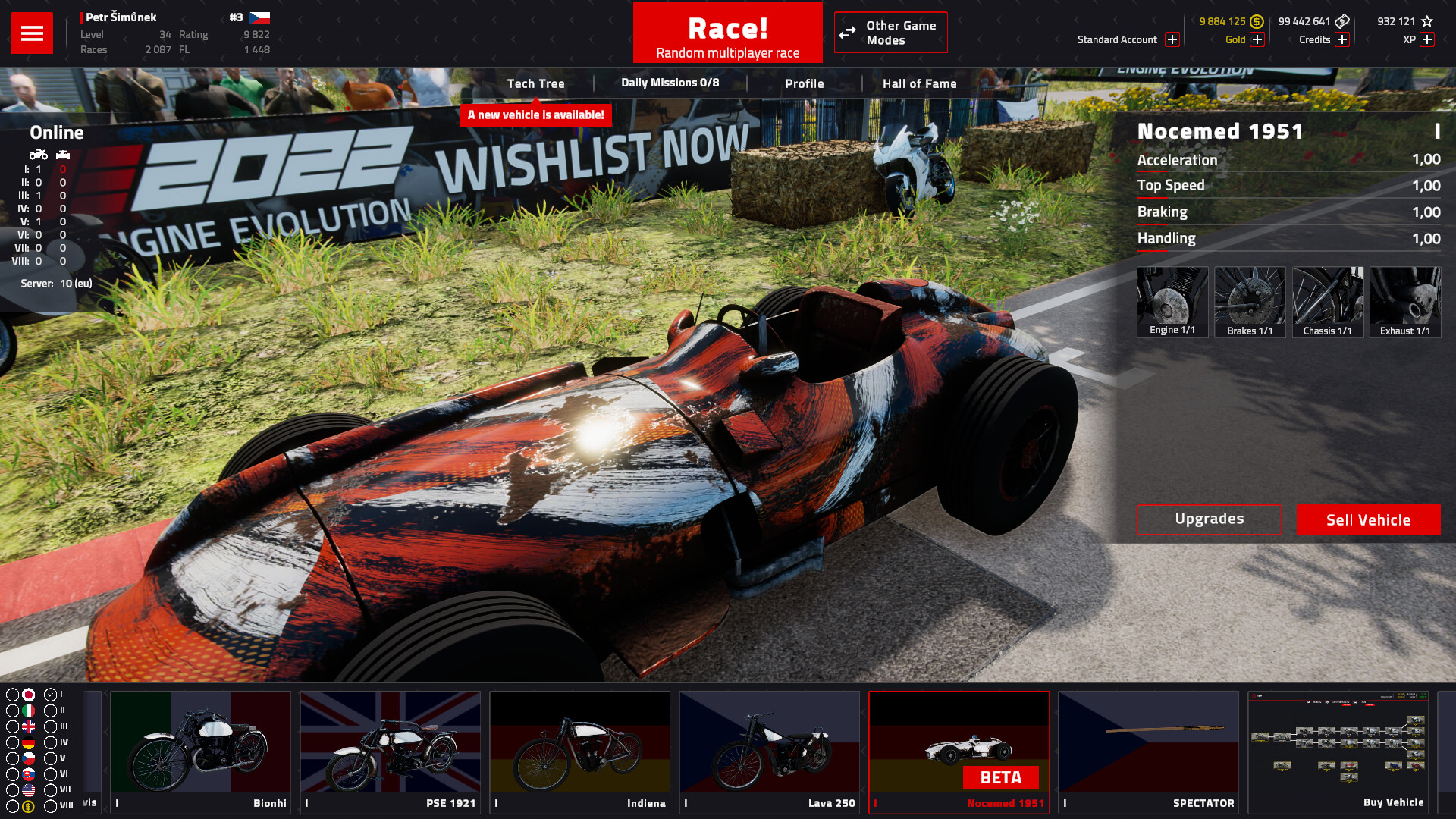 Engine Evolution 2022 Screenshot 2