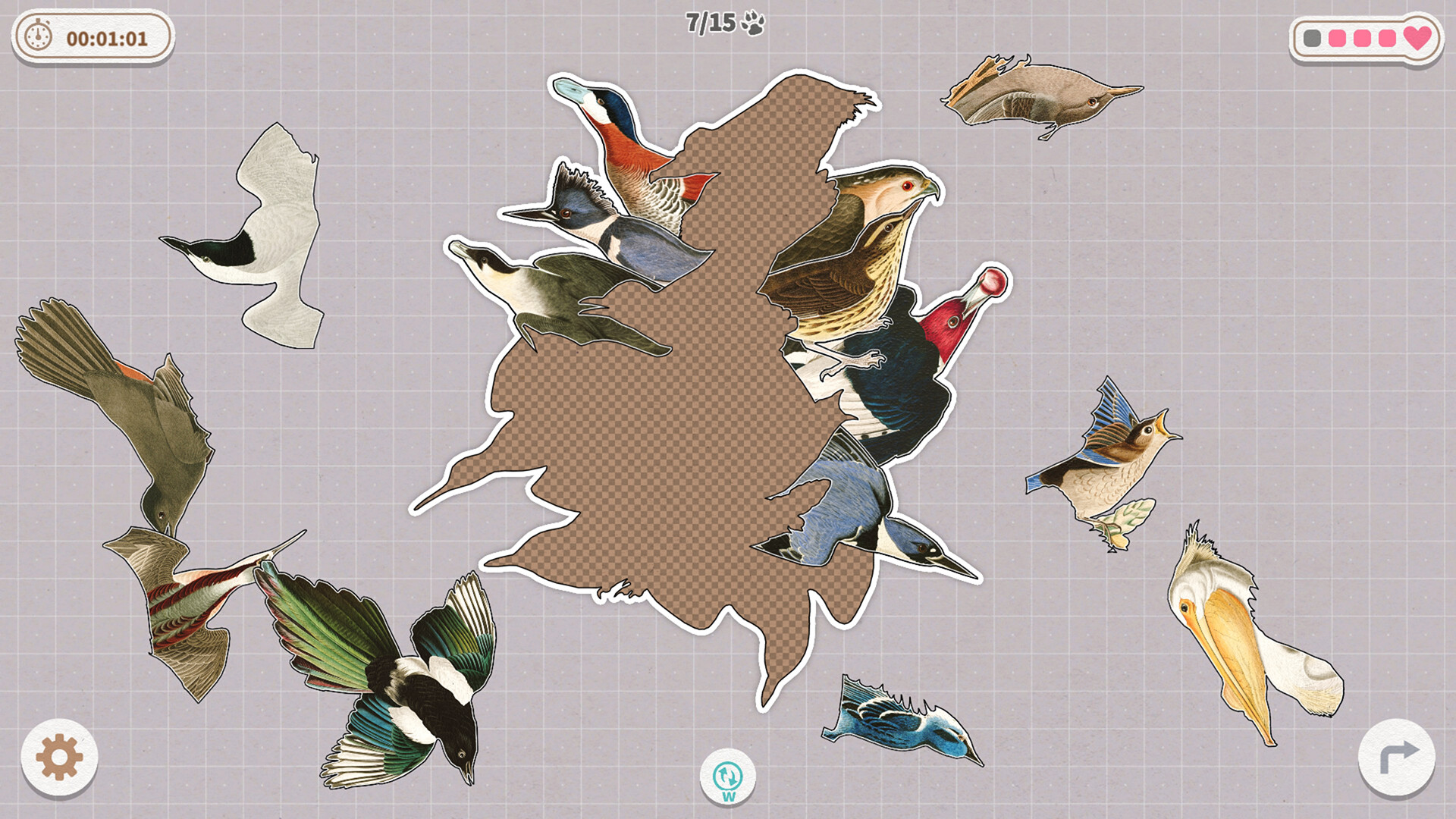 Birds Huddled Together Screenshot 8