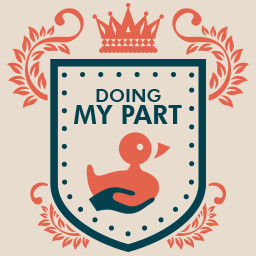 I'm doing my part! icon