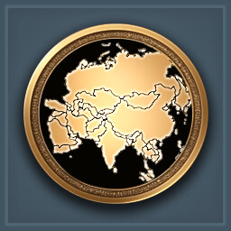 Completed campaign: "Asia" icon