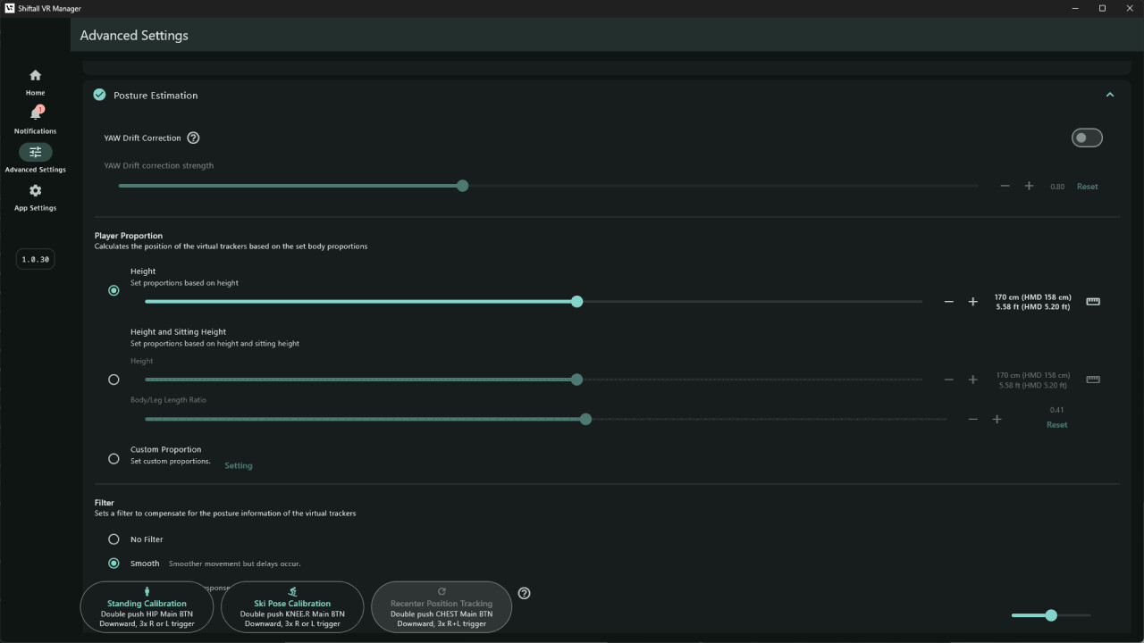 Shiftall VR Manager Screenshot 2