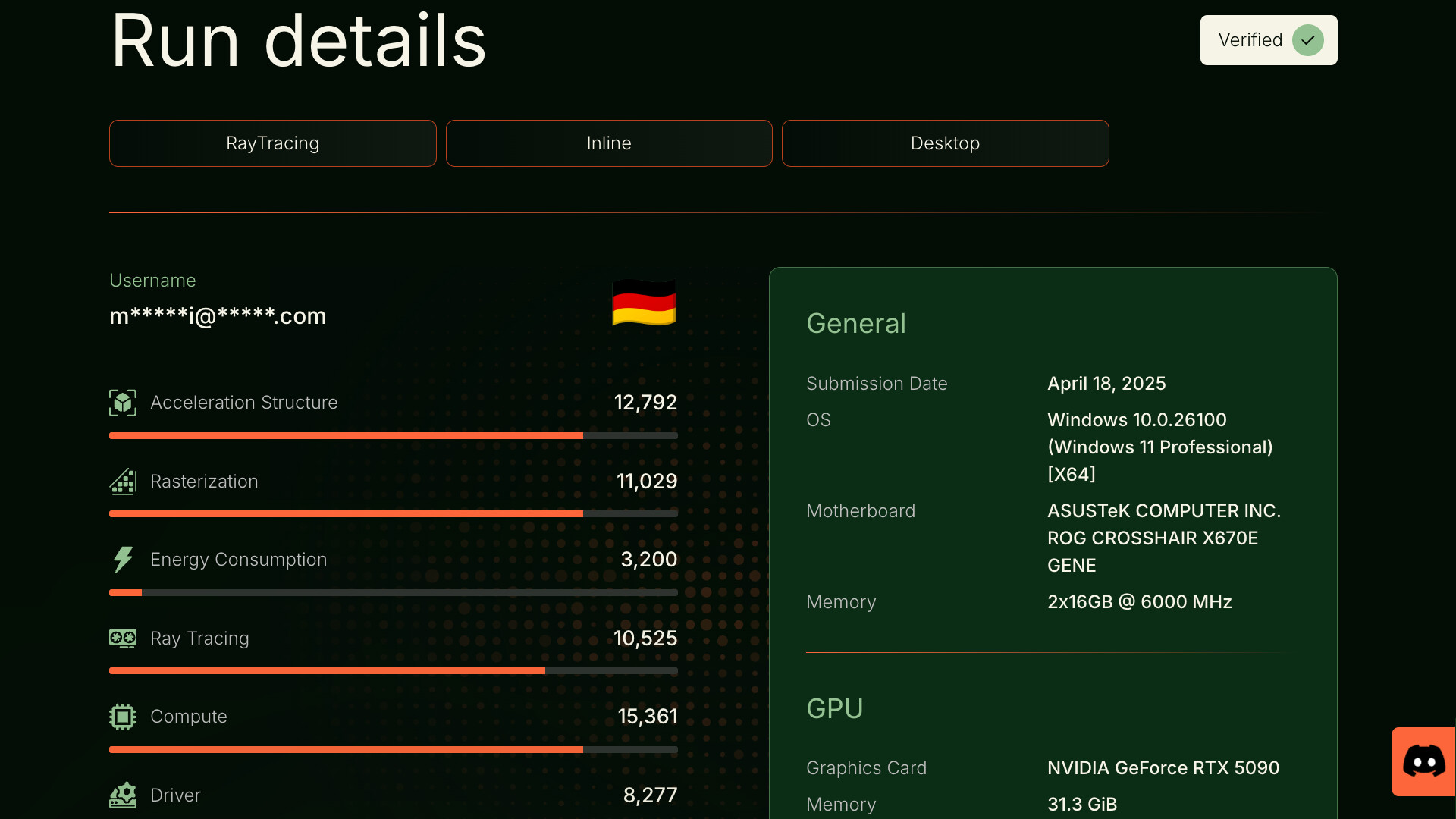 Evolve Benchmark Screenshot 3